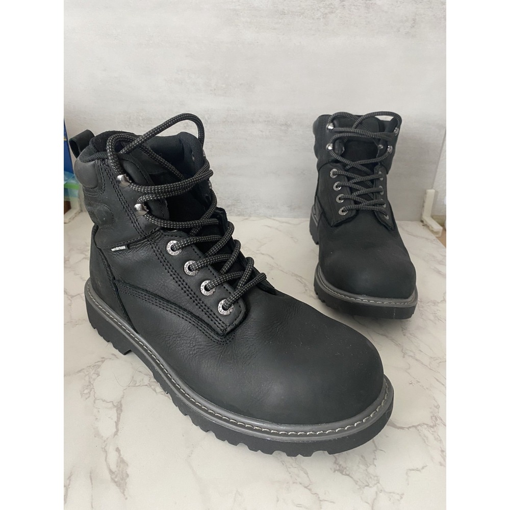 Wolverine Floorhand Waterproof Work Boot SZ 11 Extra Wide Steel Toe Leather